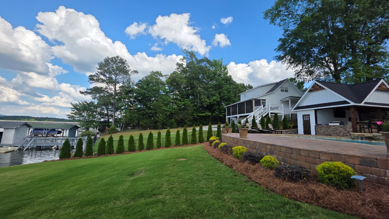 Sod installation